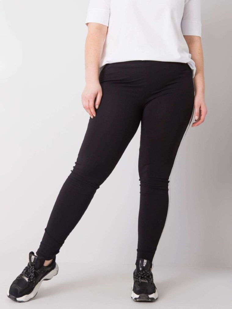 Legginsy damskie, plus size, mix, Basic Feel Good