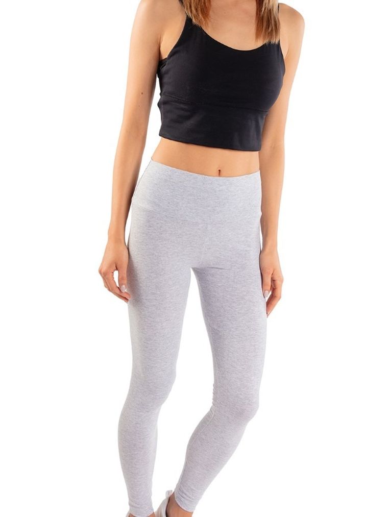 Legginsy damskie, szare, Golden Queen