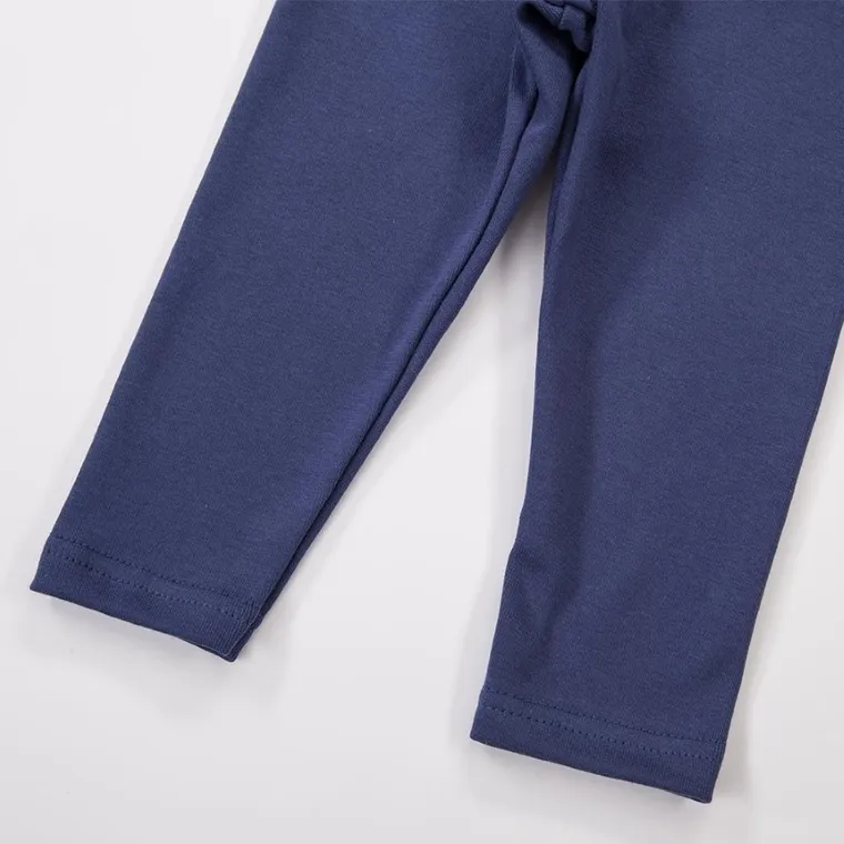 Legginsy dziecięce, granatowe, Eevi