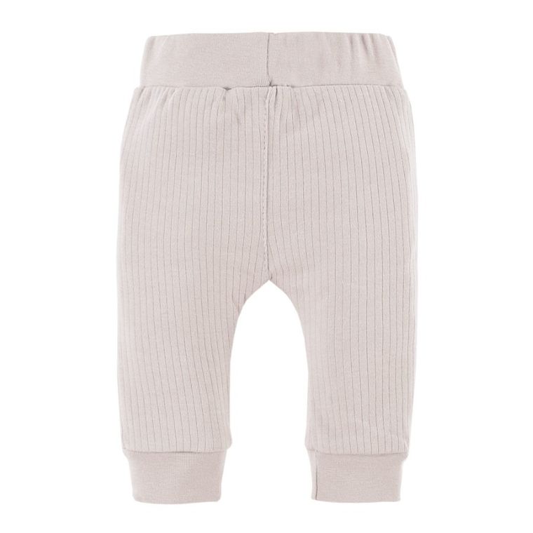 Legginsy dziecięce, prążkowane, beżowe, Eevi