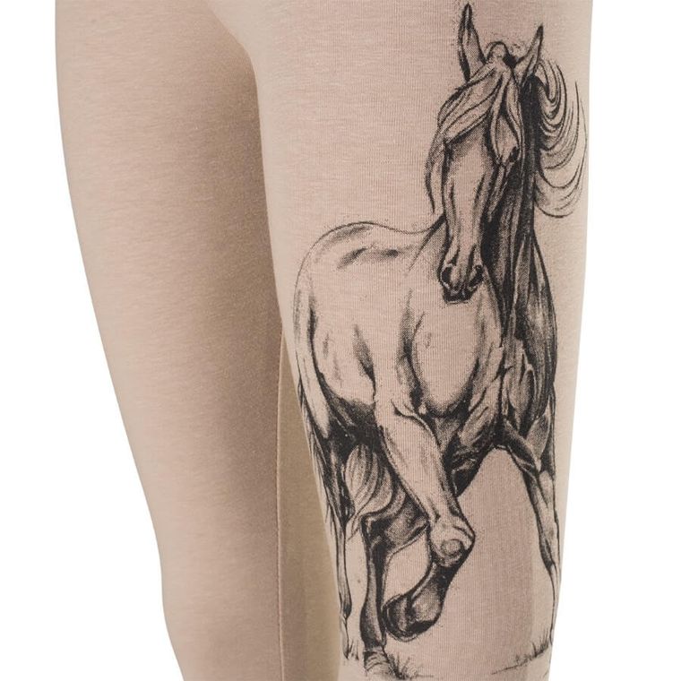 Legginsy dziewczęce, beżowe, Tup Tup