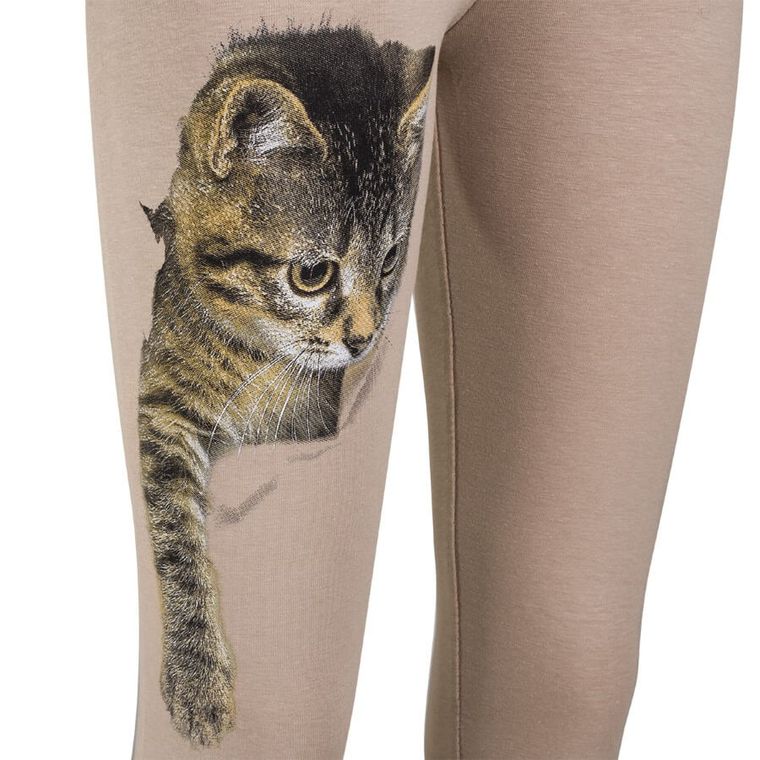 Legginsy dziewczęce, beżowe, Tup Tup