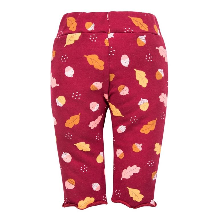 Legginsy dziewczęce, bordowe, Eevi
