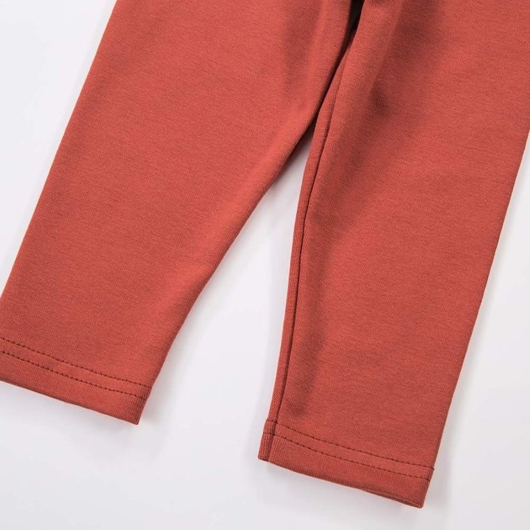 Legginsy dziewczęce, ceglane, Eevi