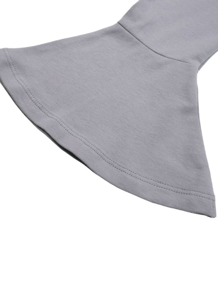 Legginsy dziewczęce, dzwony, szare, Nicol