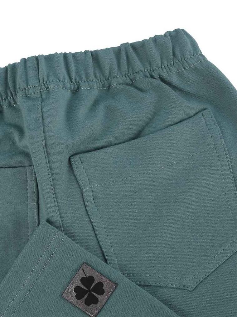 Legginsy dziewczęce, khaki, Tup Tup