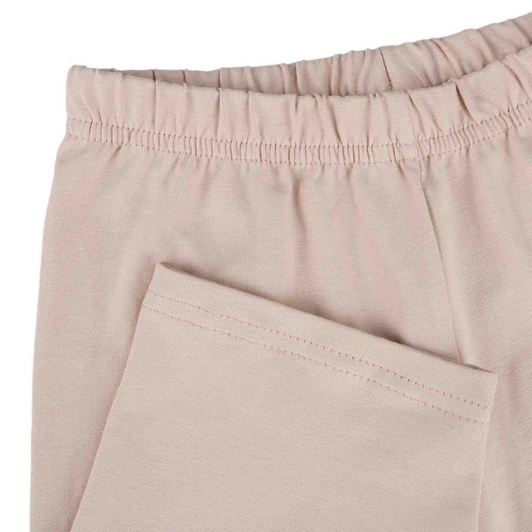 Legginsy dziewczęce, kolarki, beżowe, Tup Tup