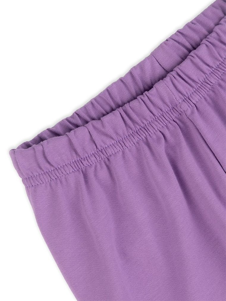 Legginsy dziewczęce, kolarki, fioletowe, Tup Tup