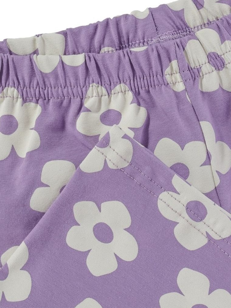 Legginsy dziewczęce, kolarki, fioletowe, Tup Tup