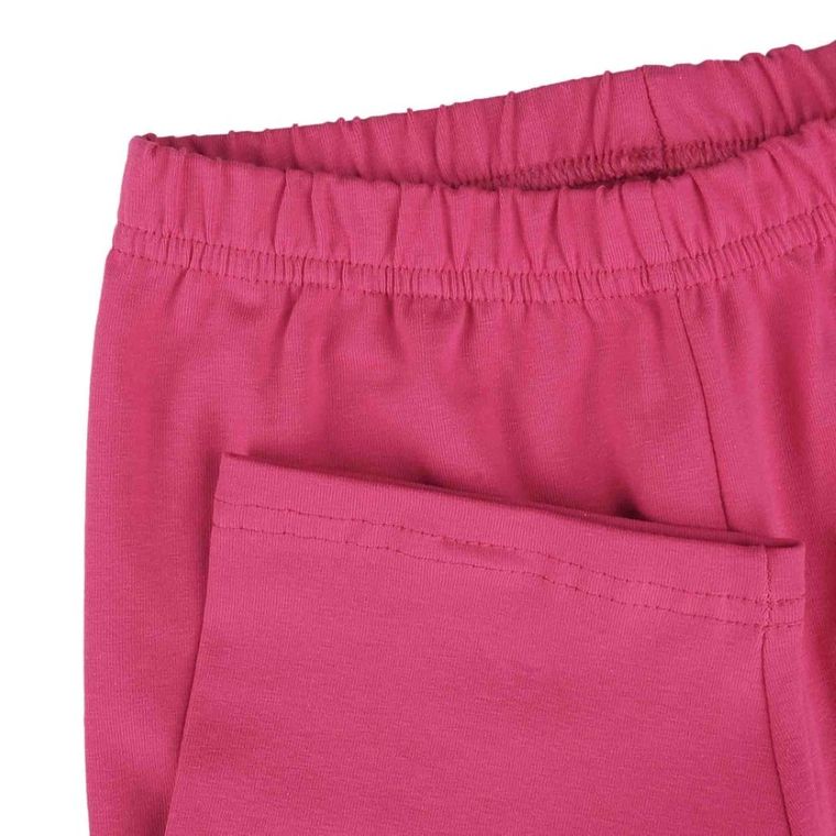 Legginsy dziewczęce, kolarki, różowe, Tup Tup