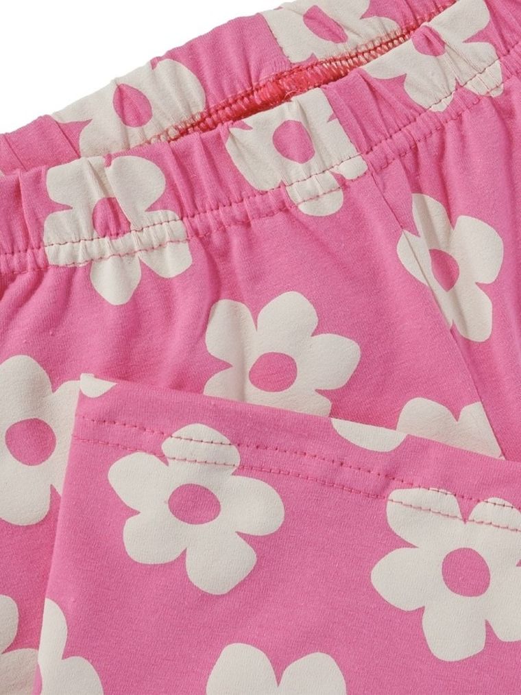 Legginsy dziewczęce, kolarki, różowe, Tup Tup