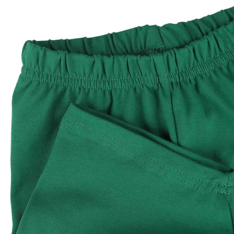 Legginsy dziewczęce, kolarki, zielone, Tup Tup