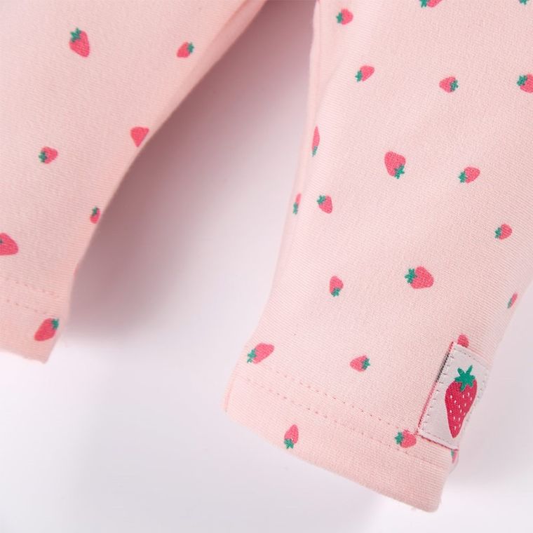 Legginsy dziewczęce, koralowe, Eevi