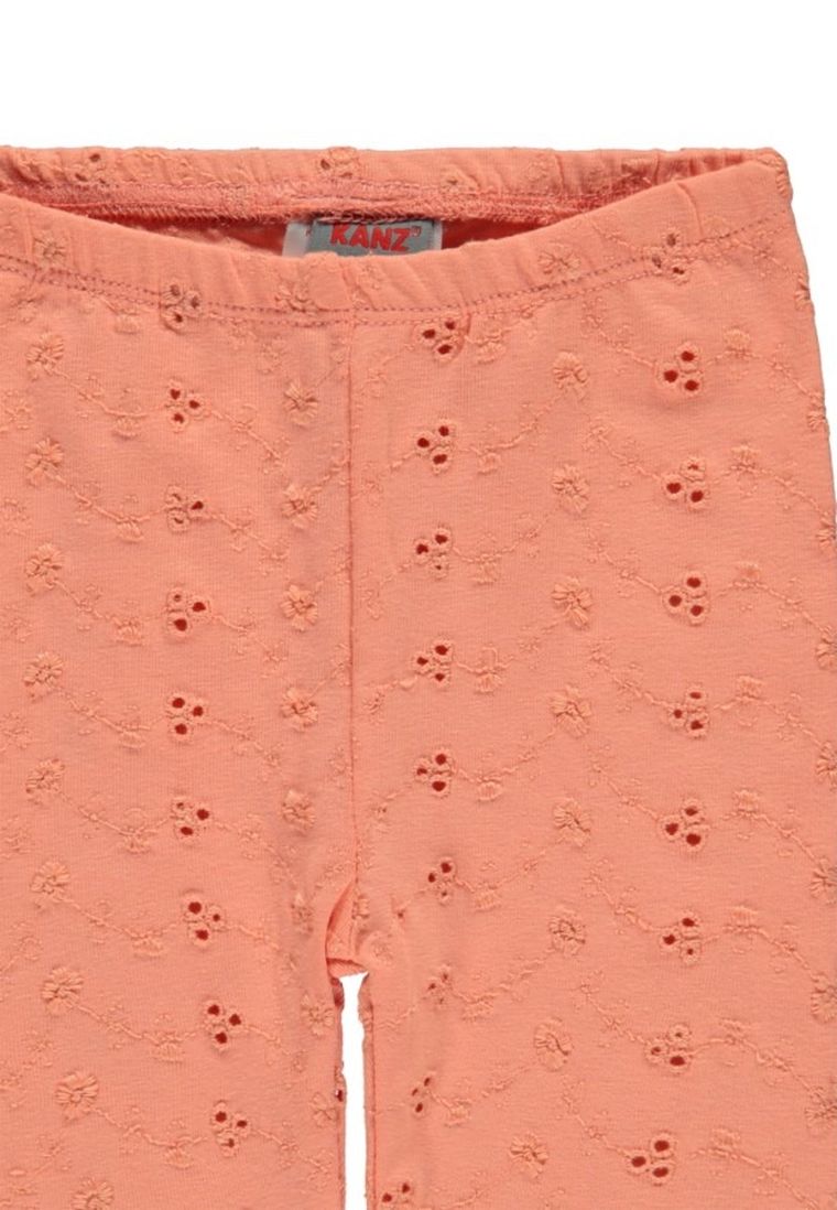 Legginsy dziewczęce, koralowe, Kanz