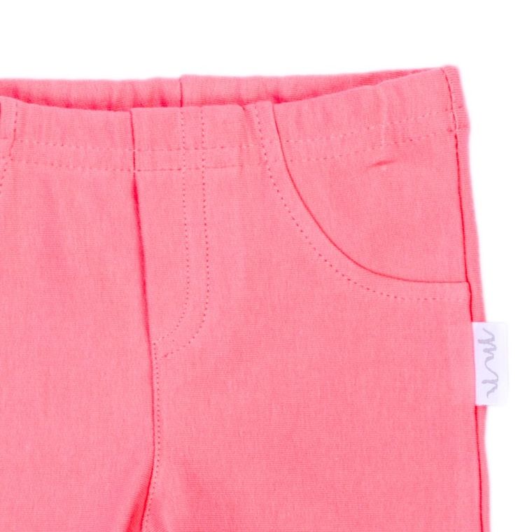 Legginsy dziewczęce, koralowe, Nicol