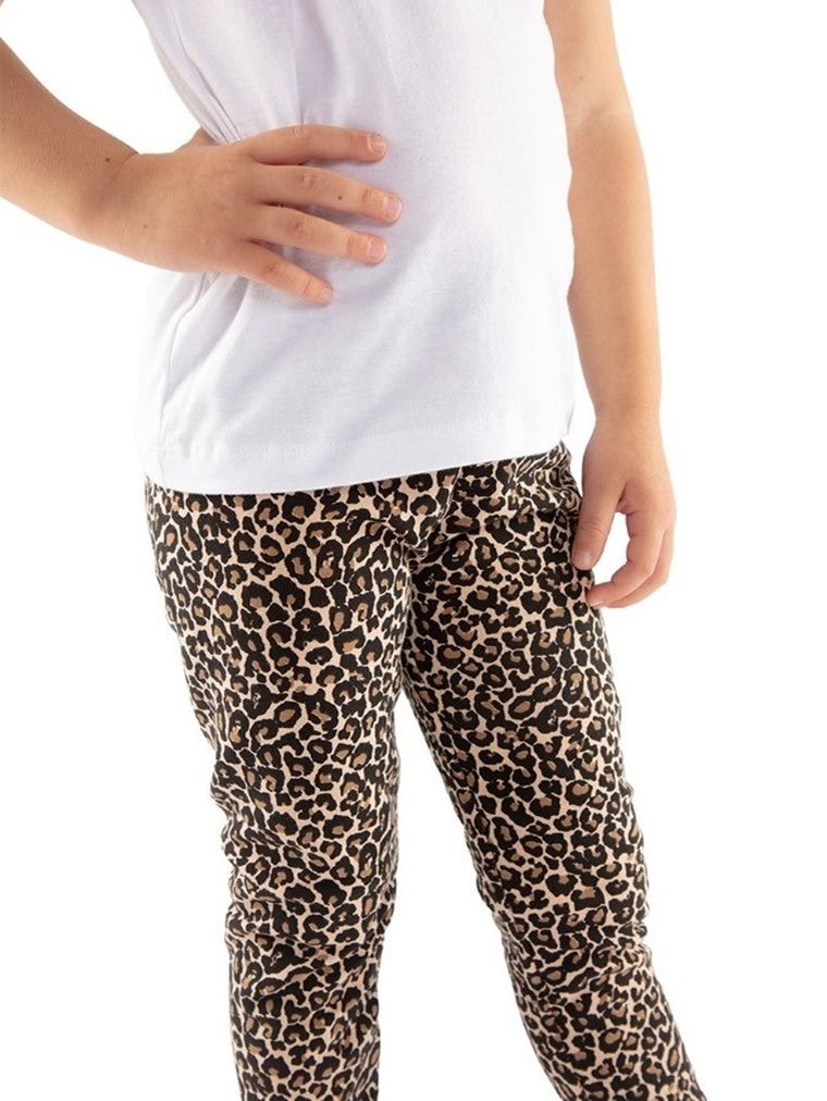 Legginsy dziewczęce, ocieplane, beżowe, Tup Tup