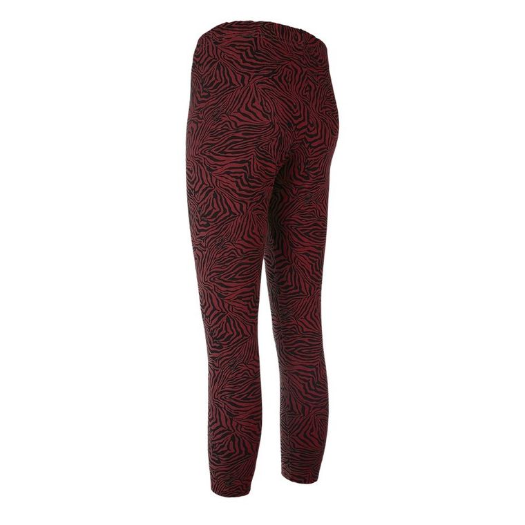 Legginsy dziewczęce, ocieplane, bordowe, Tup Tup