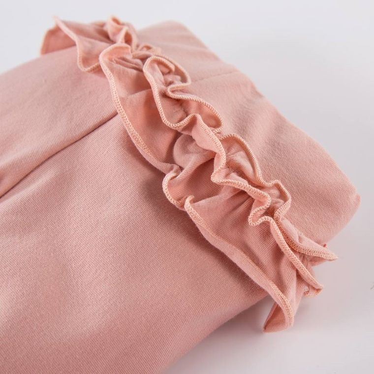 Legginsy dziewczęce, różowe, Eevi