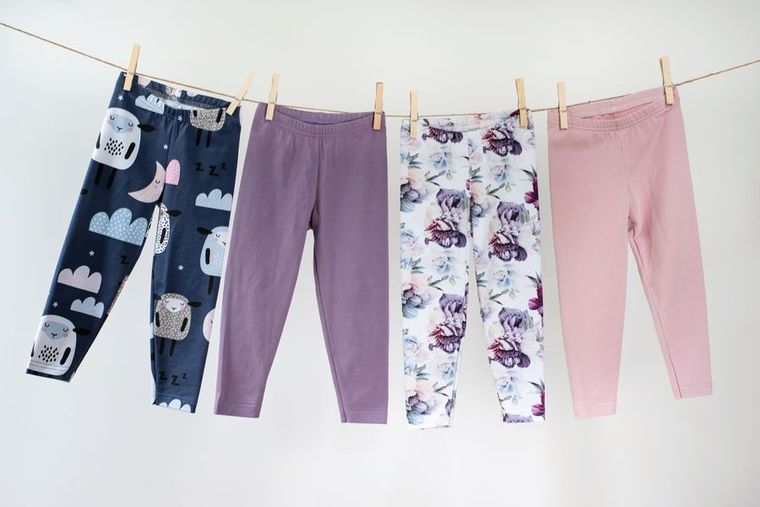 Legginsy dziewczęce, różowe, Miracle