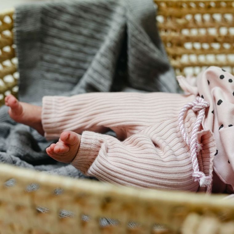 Legginsy dziewczęce, sweterkowe, różowe, Eevi