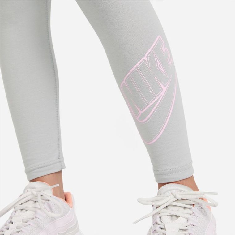 Legginsy dziewczęce, szare, Nike Sportswear Favorites
