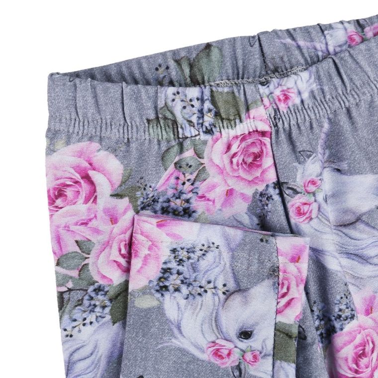 Legginsy dziewczęce, szare, Tup Tup