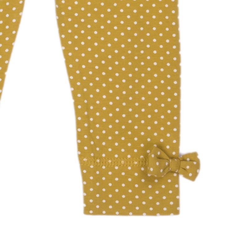 Legginsy dziewczęce, żółte, Nicol
