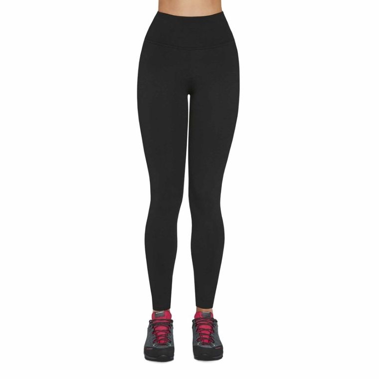 Legginsy sportowe damskie, czarne, Bas Black