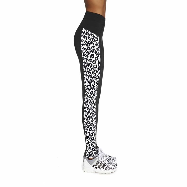 Legginsy sportowe damskie, czarne, Bas Black