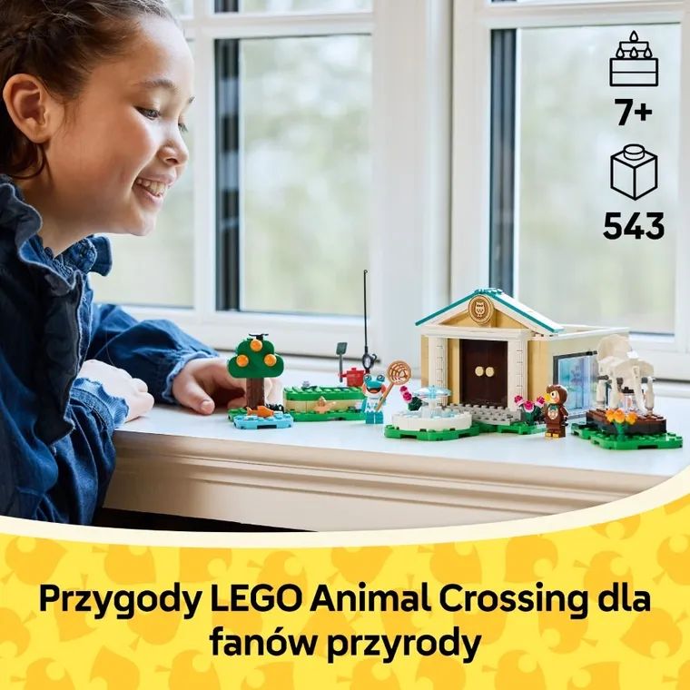 LEGO Animal Crossing, Blathers i kolekcja muzealna, 77056