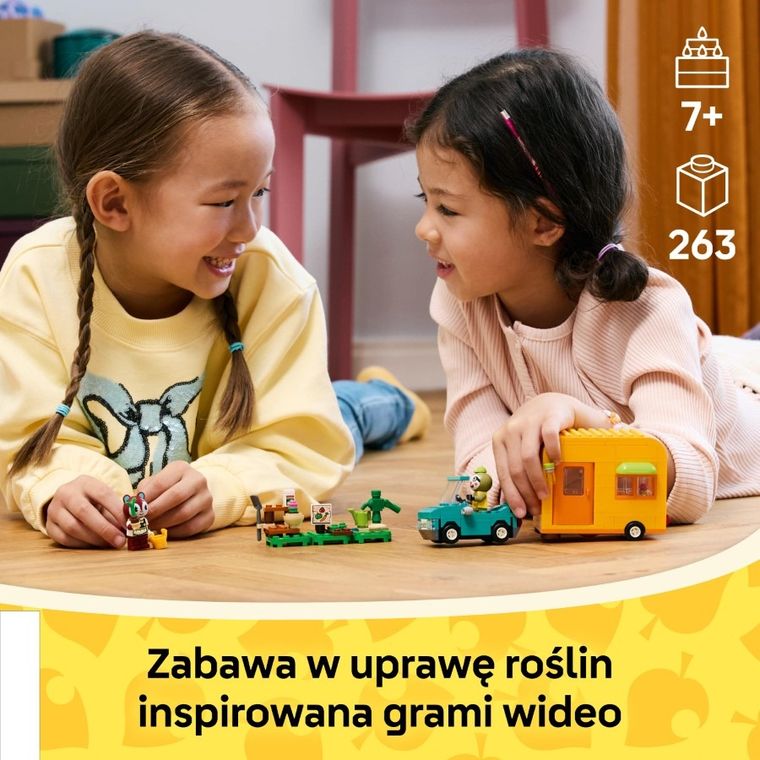 LEGO Animal Crossing, Leif i jego karawan oraz sklep ogrodniczy, 77054