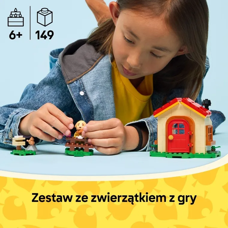 LEGO Animal Crossing, Przytulny dom Goldie, 77058