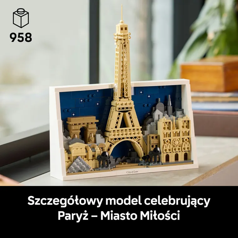LEGO Architecture, Paryż - miasto miłości, 21064