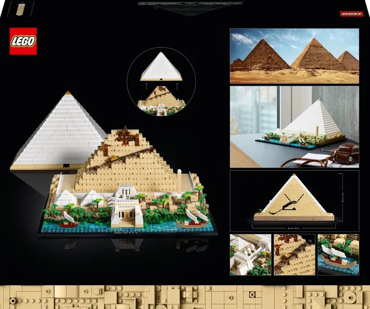 LEGO Architecture, Piramida Cheopsa, 21058