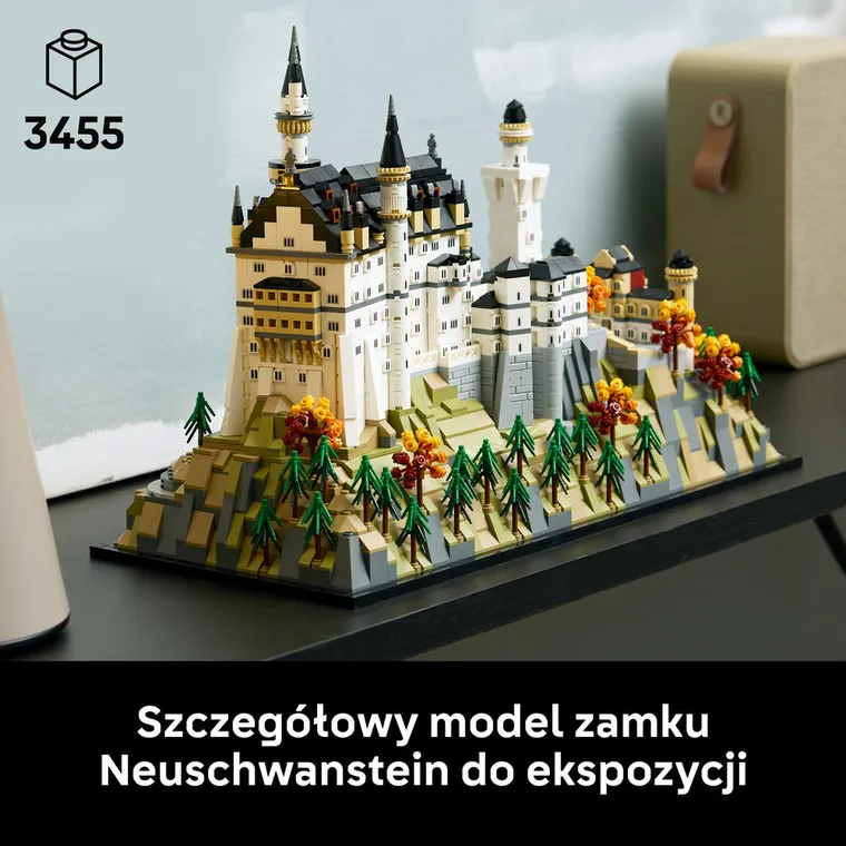 LEGO Architecture, Zamek Neuschwanstein, 21063