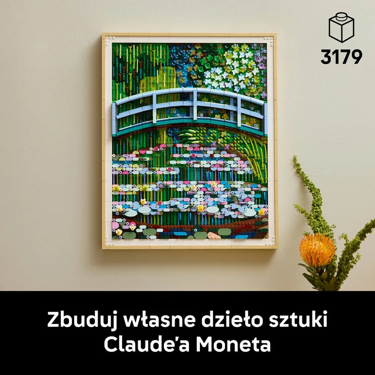 LEGO Art, Claude Monet - Most nad stawem z liliami wodnymi, 31220