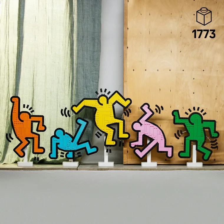 LEGO Art, Keith Haring - tańczące postacie, 31216