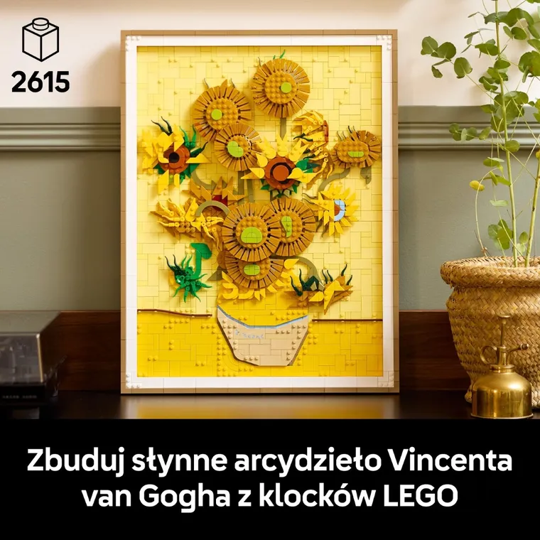 LEGO Art, "Słoneczniki" Vincent van Gogh, 31215