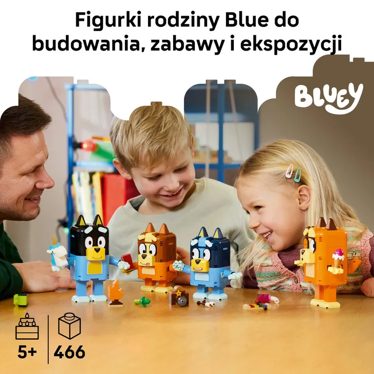 LEGO Blue, Rodzina Blue z klocków, 11217
