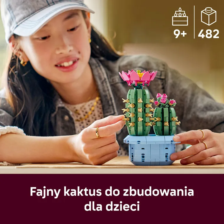 LEGO Botanicals, Kwitnący kaktus, 11509