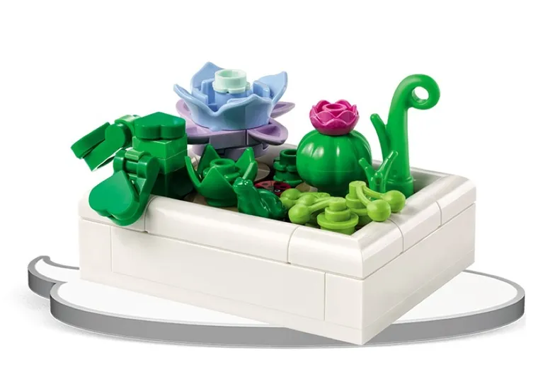 LEGO Botanicals. Miniaturowy pustynny ogród
