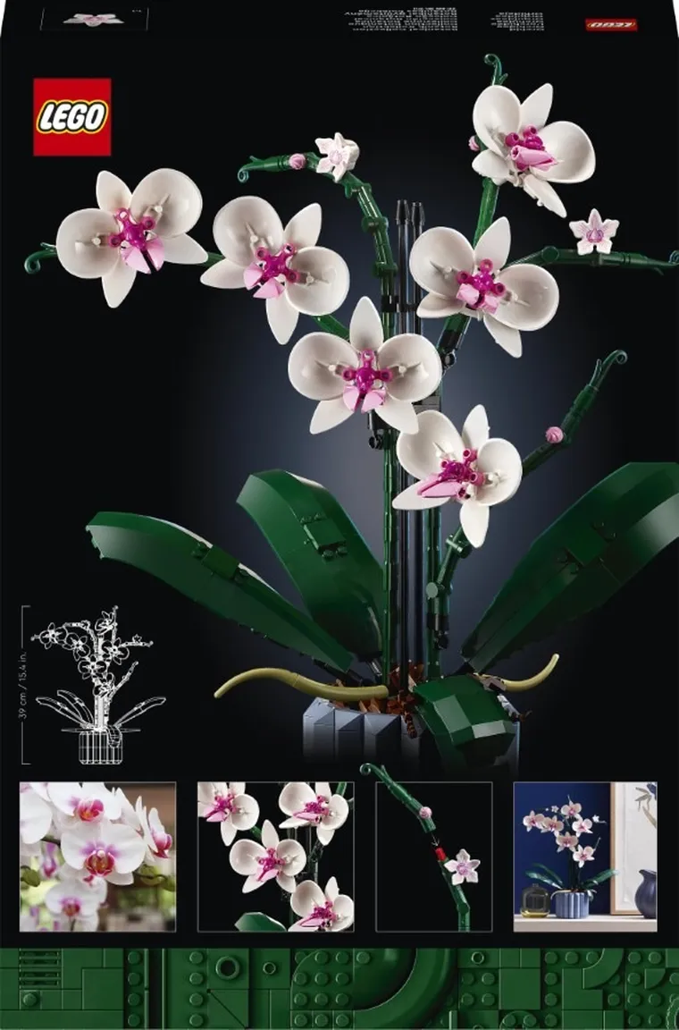 LEGO Botanicals, Orchidea, kwiaty, 10311