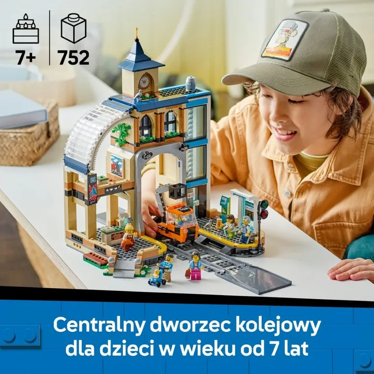 LEGO City, Centralny dworzec kolejowy, 60469