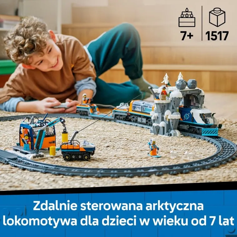 LEGO City, Ekspres polarny arktycznych odkrywców, 60470