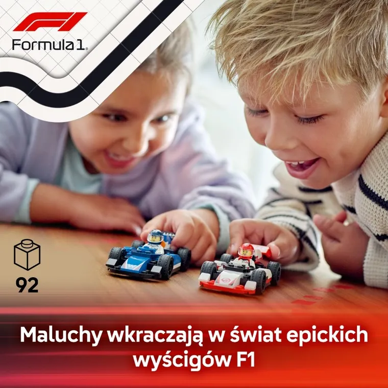 LEGO City, F1 Bolidy Williams Racing i Haas F1, 60464