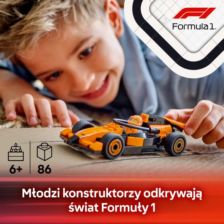 LEGO City, F1 Kierowca i bolid McLaren, 60442