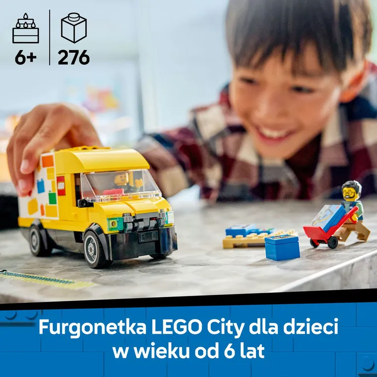 LEGO City, Furgonetka LEGO, 60500