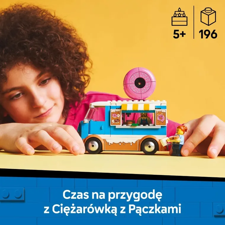 LEGO City, Mobilna pączkarnia, 60452