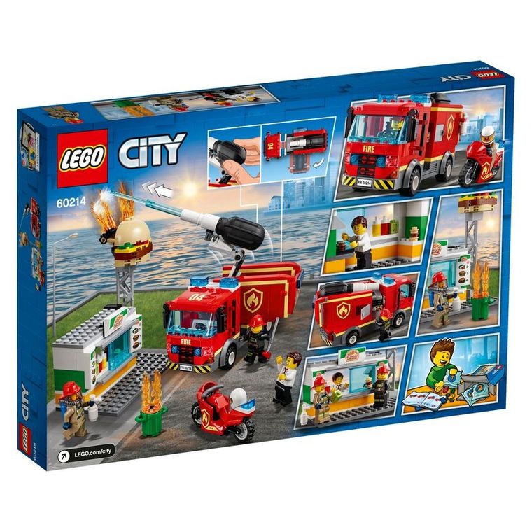 LEGO City, Na ratunek w płonącym barze, 60214