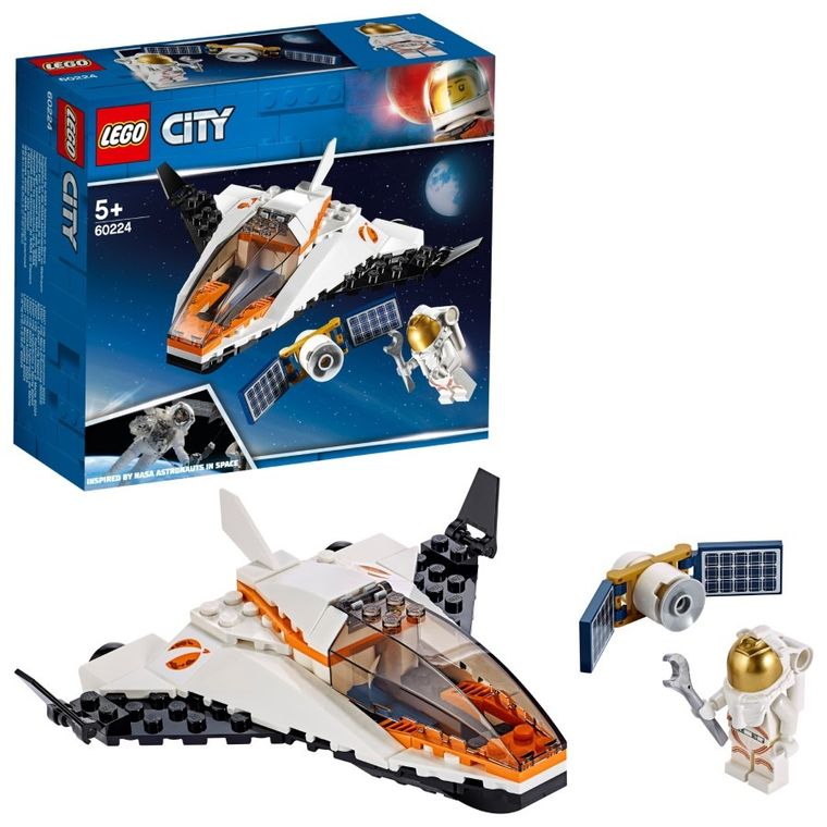 LEGO City, Naprawa satelity, 60224